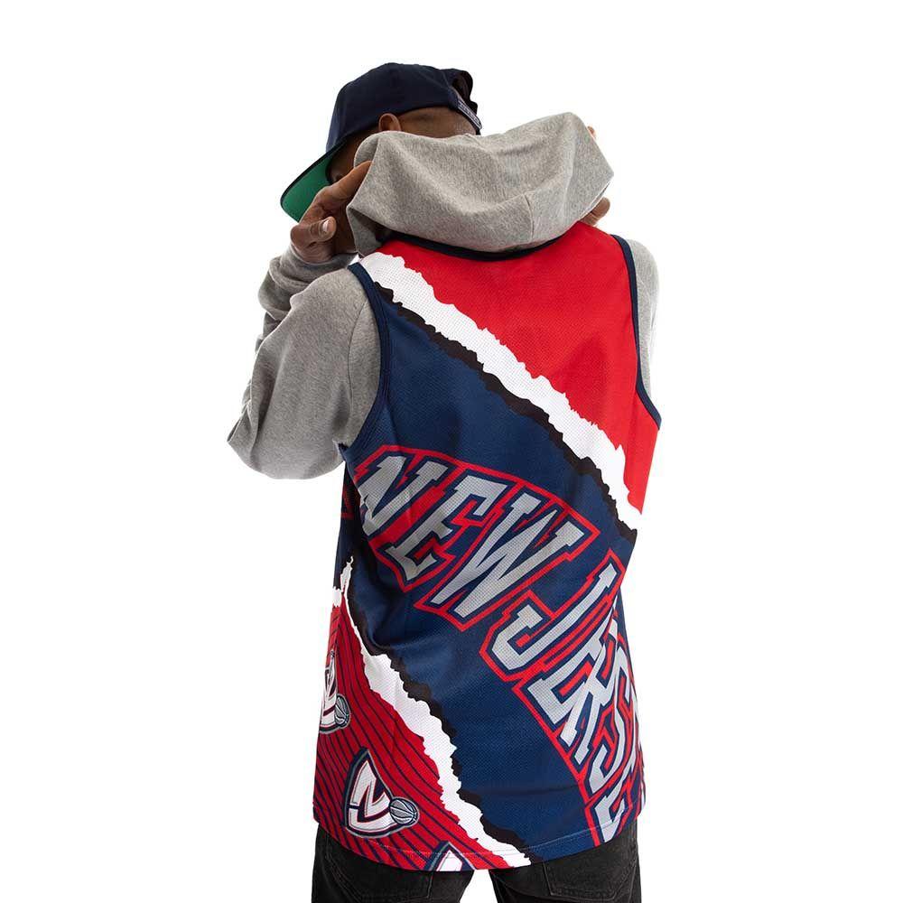 Polera Nba Jumbotron Mesh Hardwood Original Mitchell And Ness-4