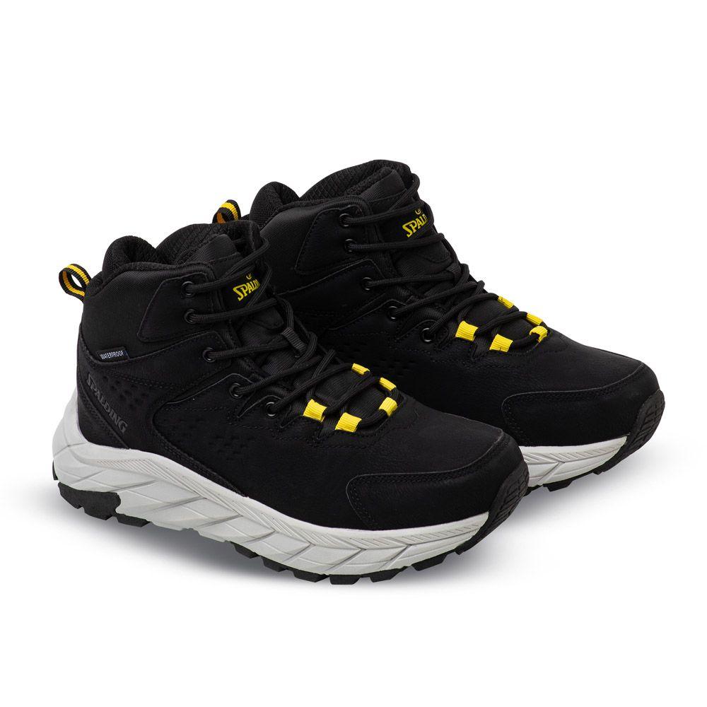 Zapatillas Outdoor Waterproof Hombre Summit Negro Spalding-4