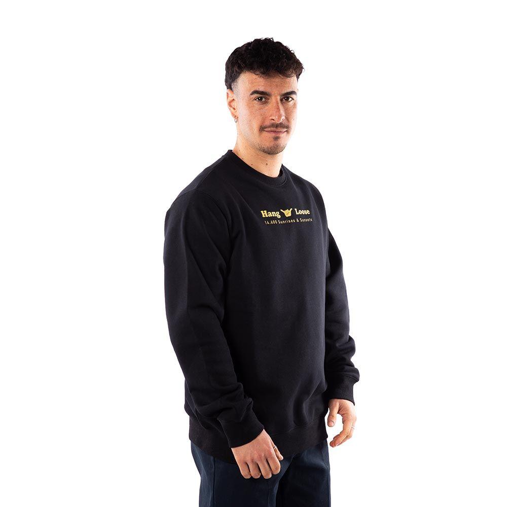 Polerón Hombre Hang Loose Crew Black Sunrise & Spirit-2