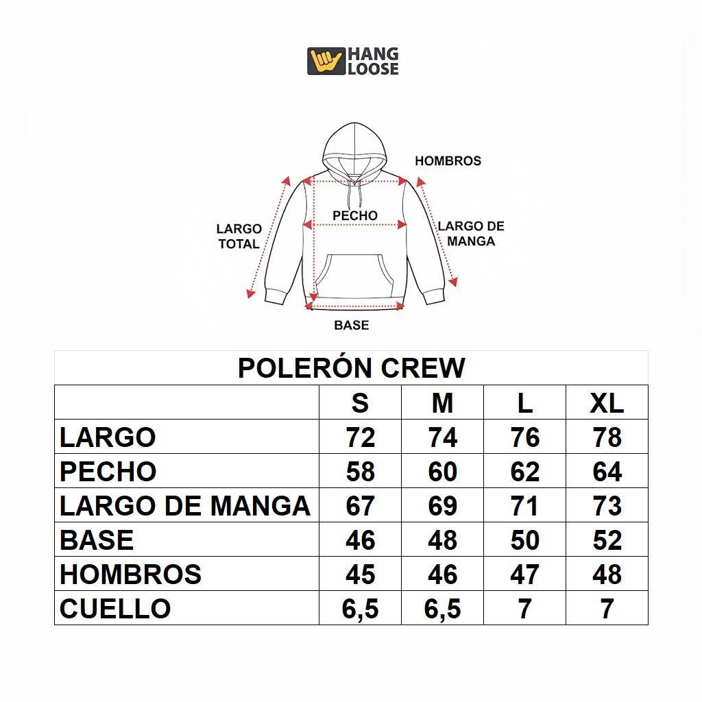 Polerón Hombre Hang Loose Crew Black Sunrise & Spirit-5