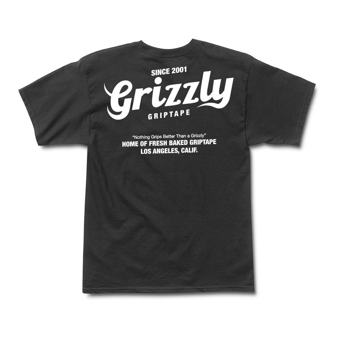 Polera Hombre Grizzly Griptape Bakers Dozen Beige-1