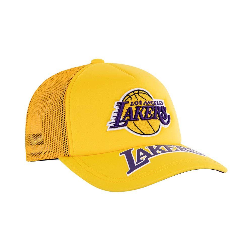 Jockey Gorro Trucker Los Angeles Lakers Mitchell And Ness-2