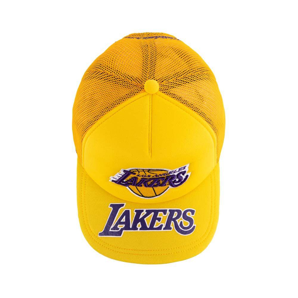 Jockey Gorro Trucker Los Angeles Lakers Mitchell And Ness-4