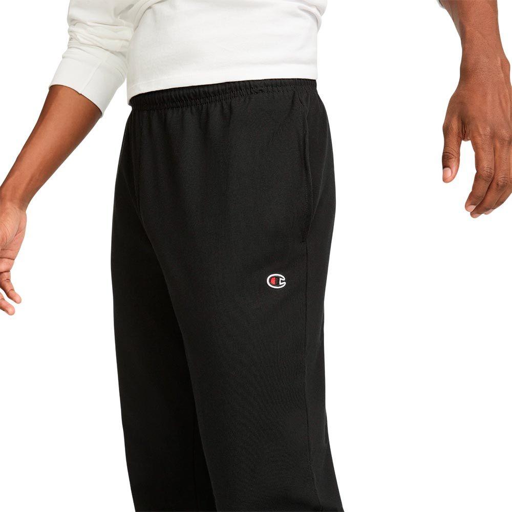 Jogger Hombre Champion Negro Open Bottom-2