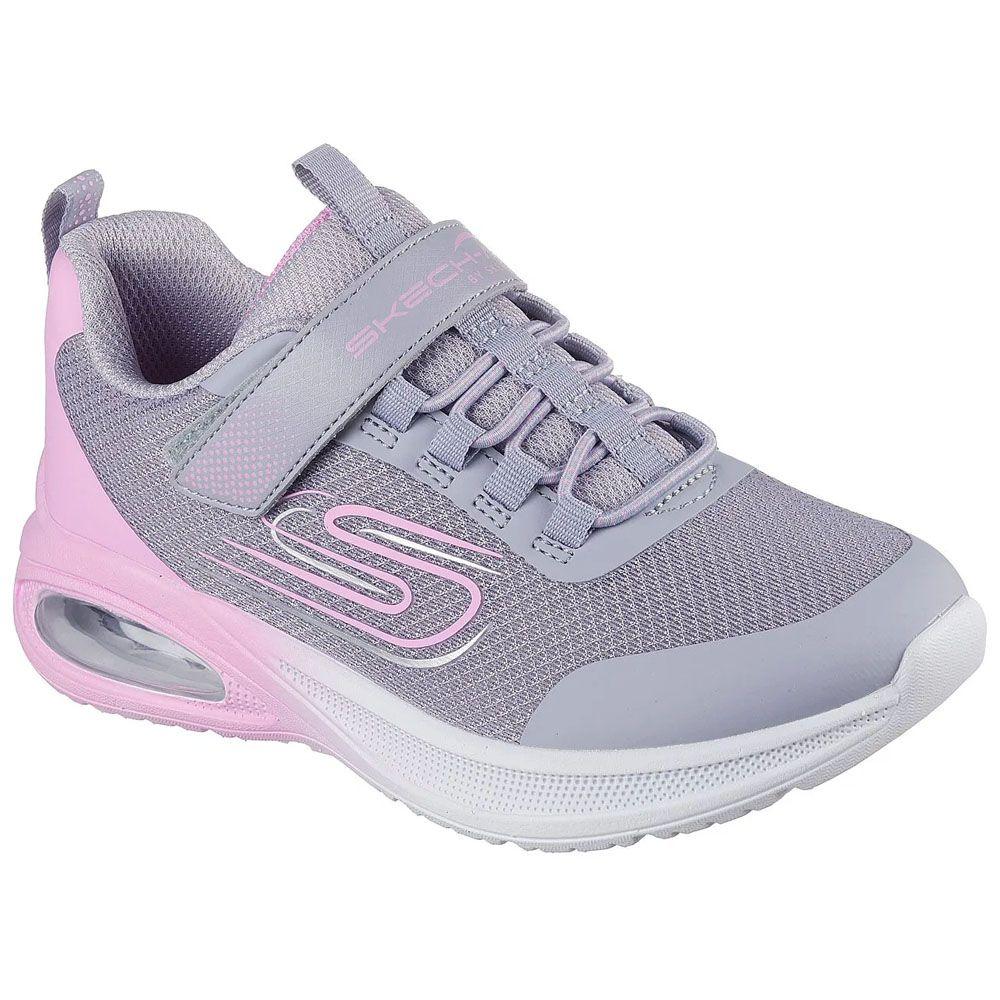 Zapatillas Deportivas Niña Skechers Microspec Max 303595L-GYLV-2