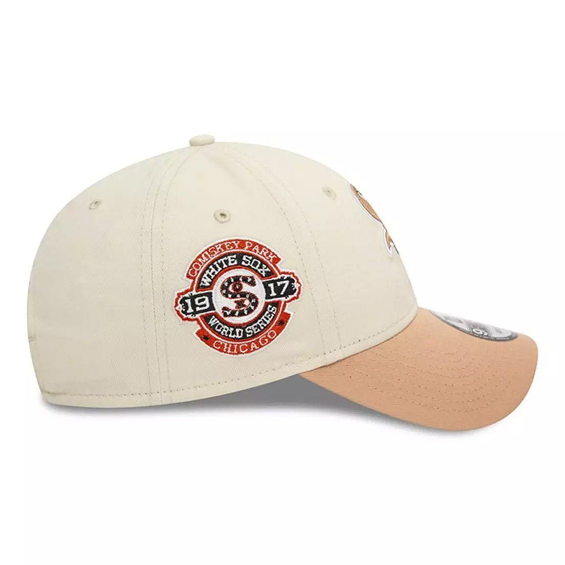 Jockey Gorra New Era 9Forty Chicago White Sox MLB Ws Colour Block Med Beige-1