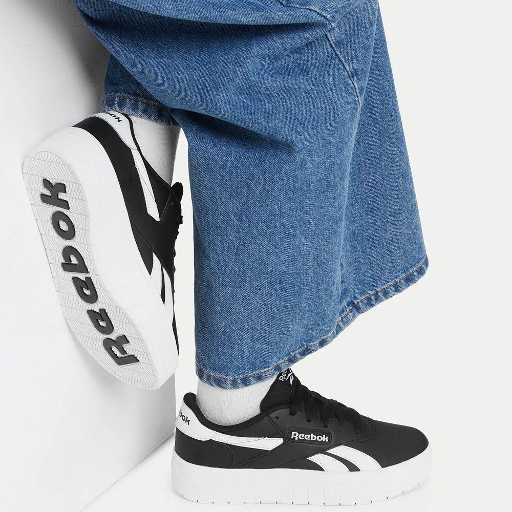 Zapatillas Reebok Mujer Classics Court Advance Surge Negro Blanco-5