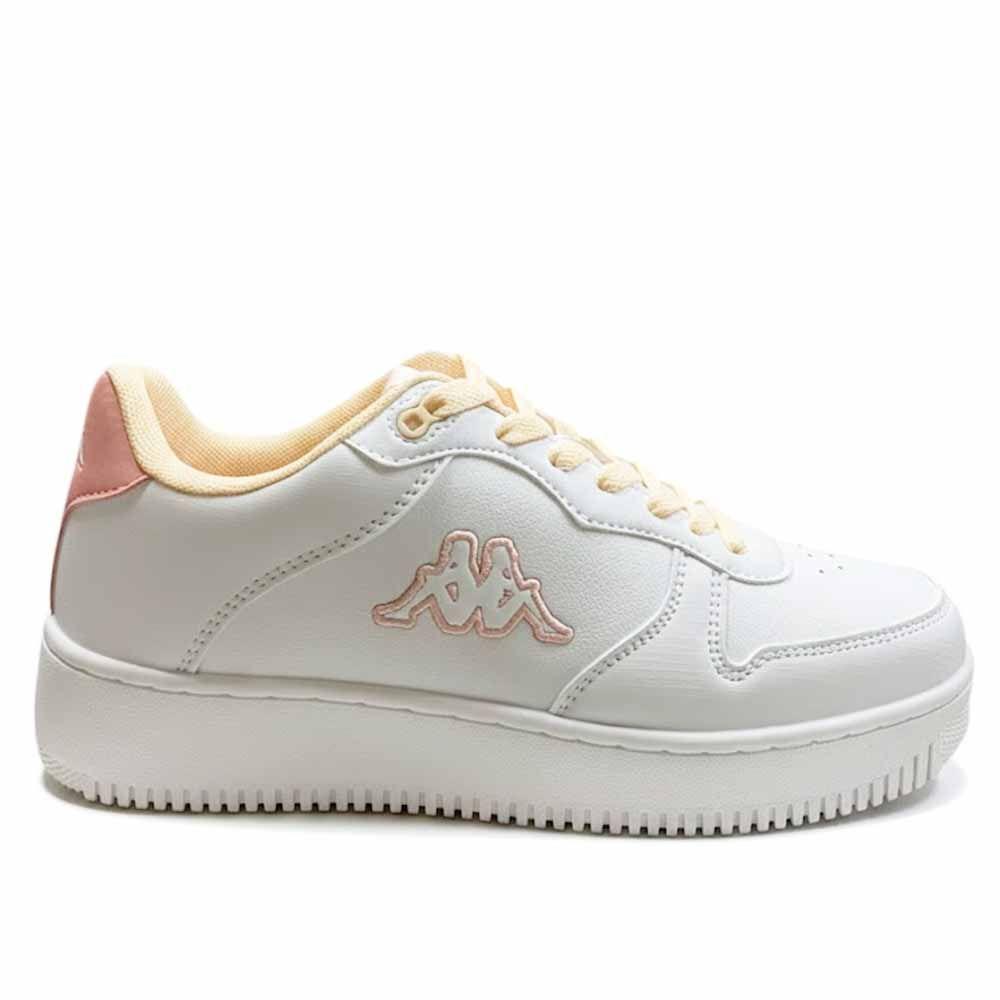 Zapatilla Urbana Mujer Kappa Logo Maserta White Pink-0