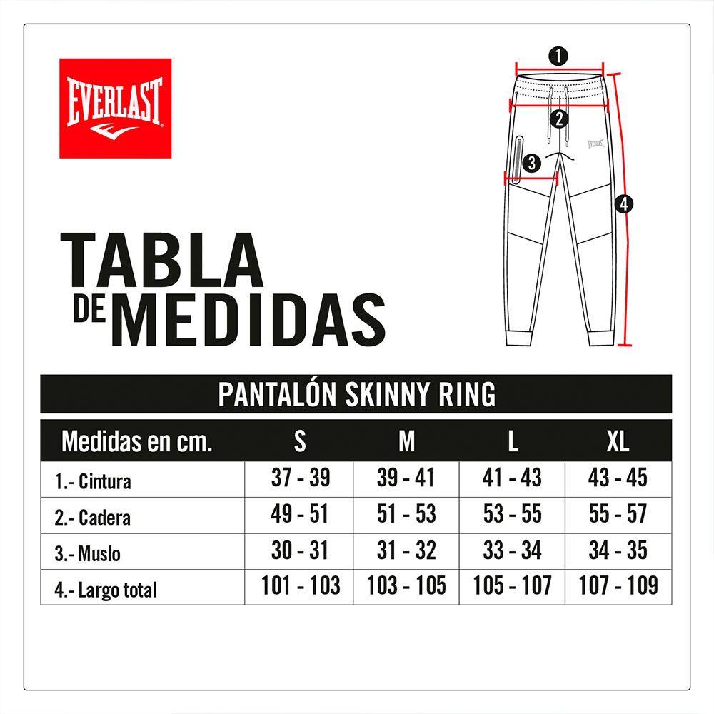 Jogger Hombre Skinny Jab Gris Melange Everlast-4