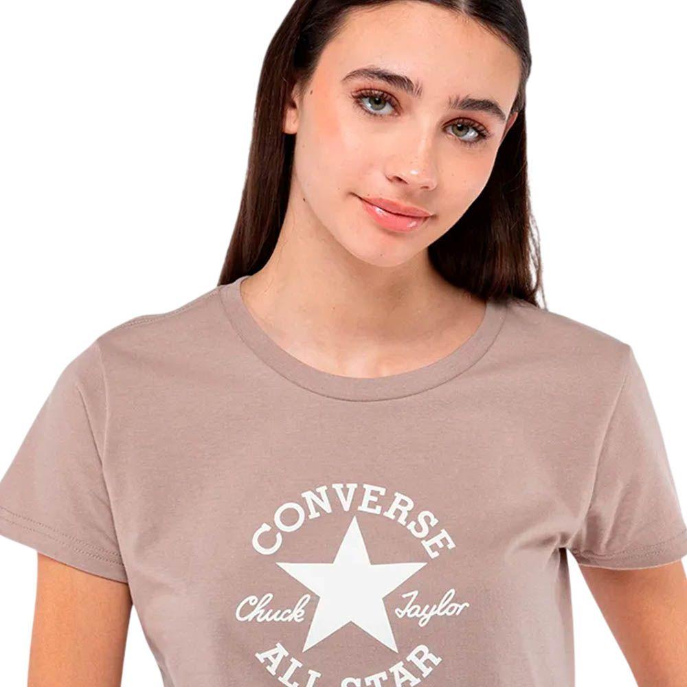 Polera Mujer Chuck All Star Converse Beige-2