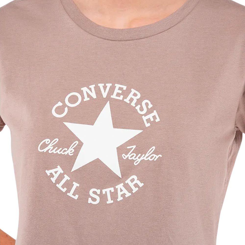 Polera Mujer Chuck All Star Converse Beige-3