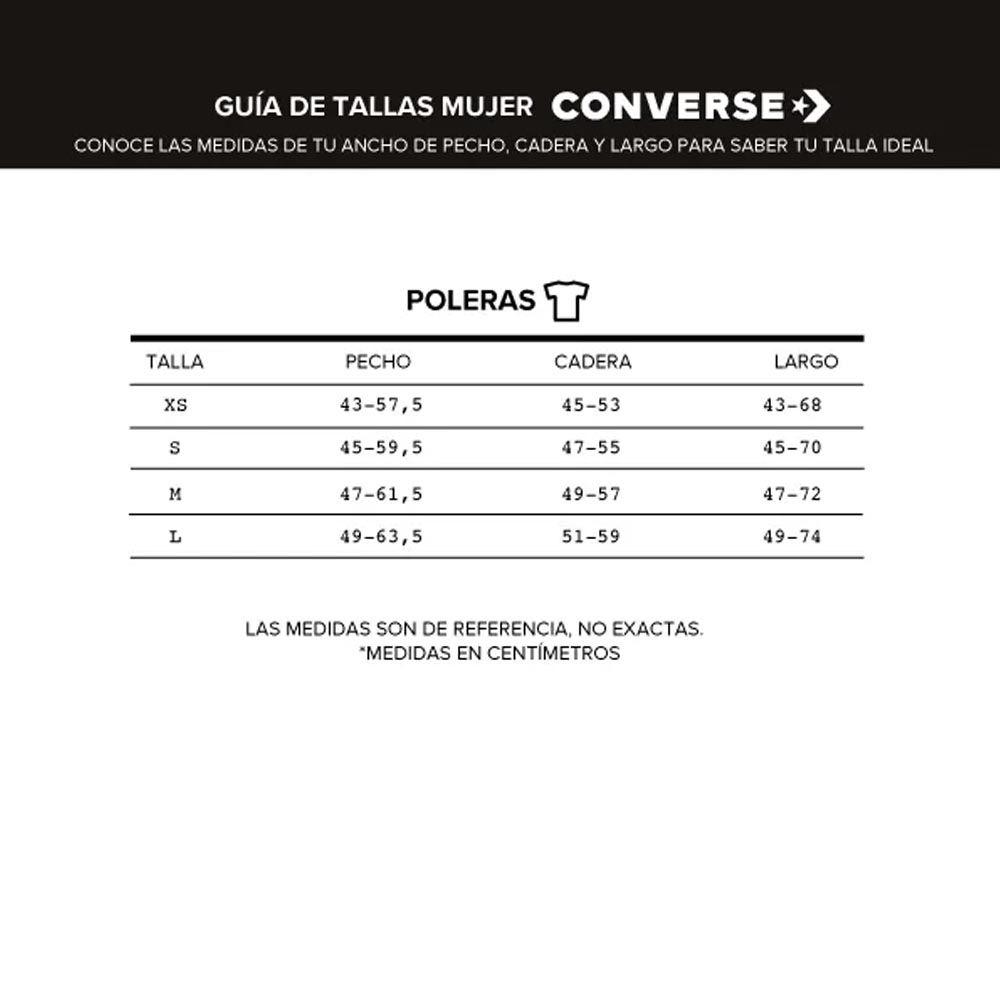 Polera Mujer Chuck All Star Converse Beige-5