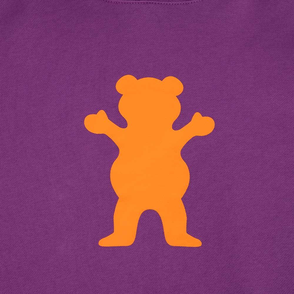 Polerón Hombre Grizzly Griptape Print OG Bear Basic Morado-2