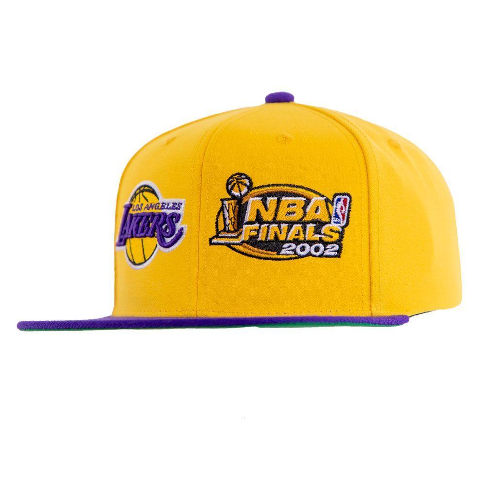 Gorro Lakers Finals 2002 Amarillo Mitchell and Ness-1
