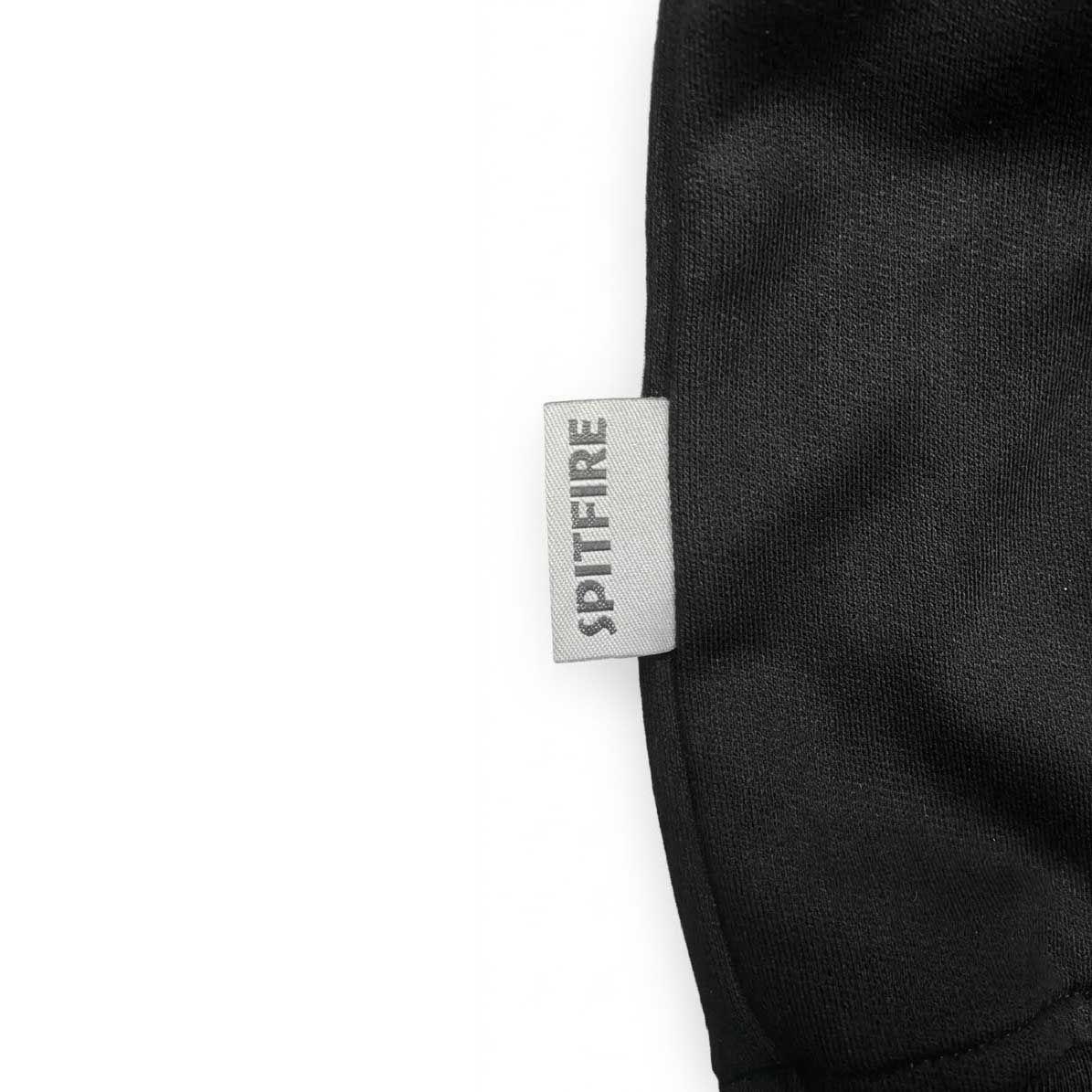 Polerón Hombre Spitfire Full Zip Negro Bighead-3