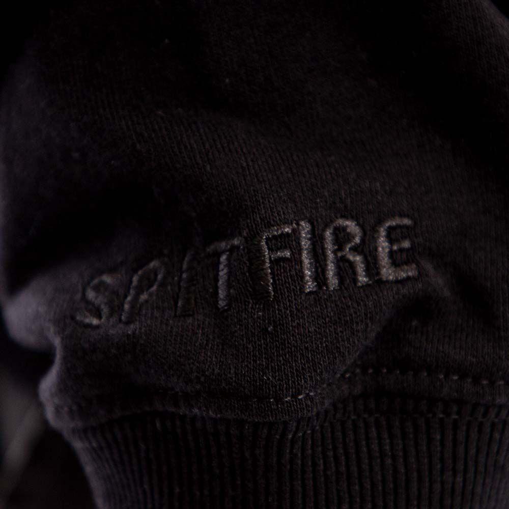Polerón Negro Hoodie Unisex Spitfire Hombre-6