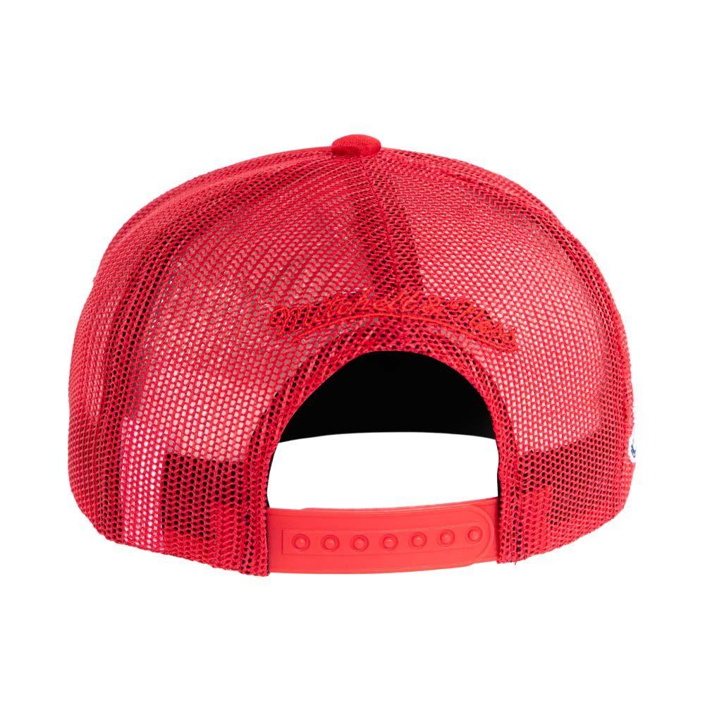 Gorro Trucker Nba Houston Rockets Rojo Mitchell And Ness-3