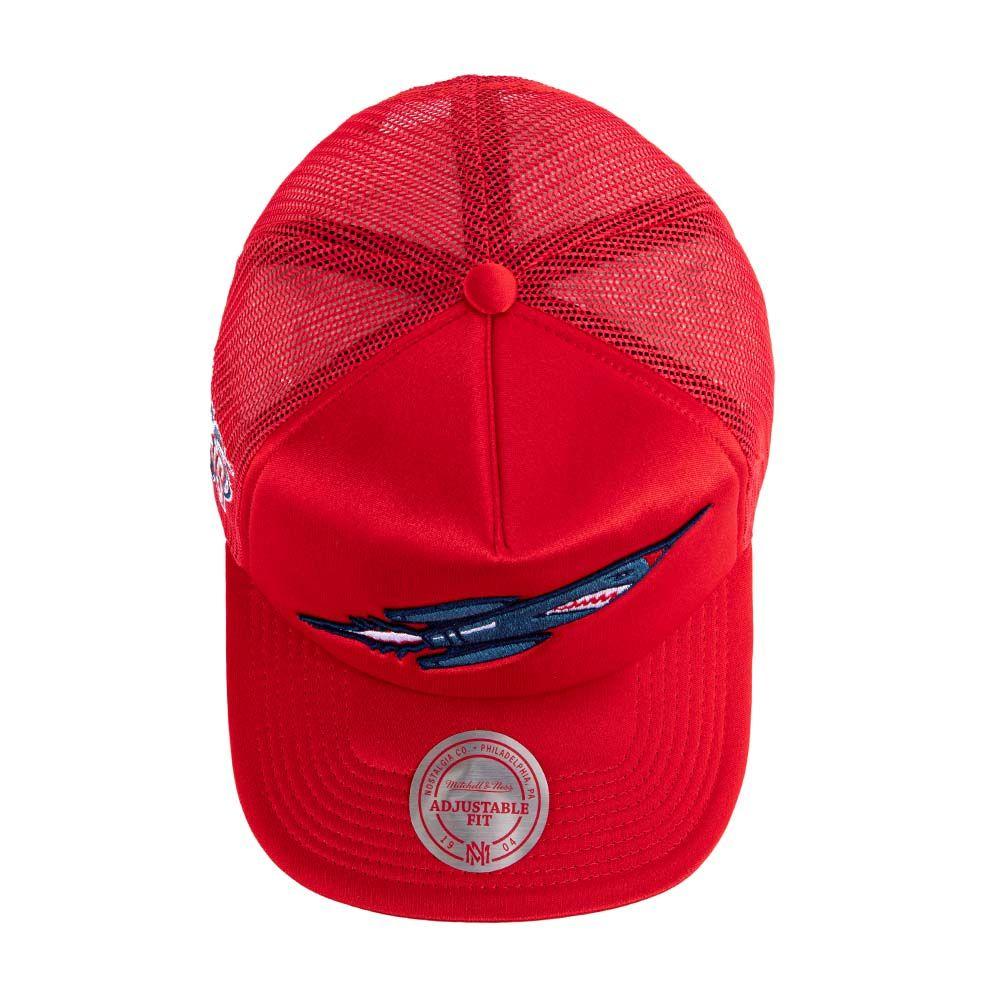 Gorro Trucker Nba Houston Rockets Rojo Mitchell And Ness-4