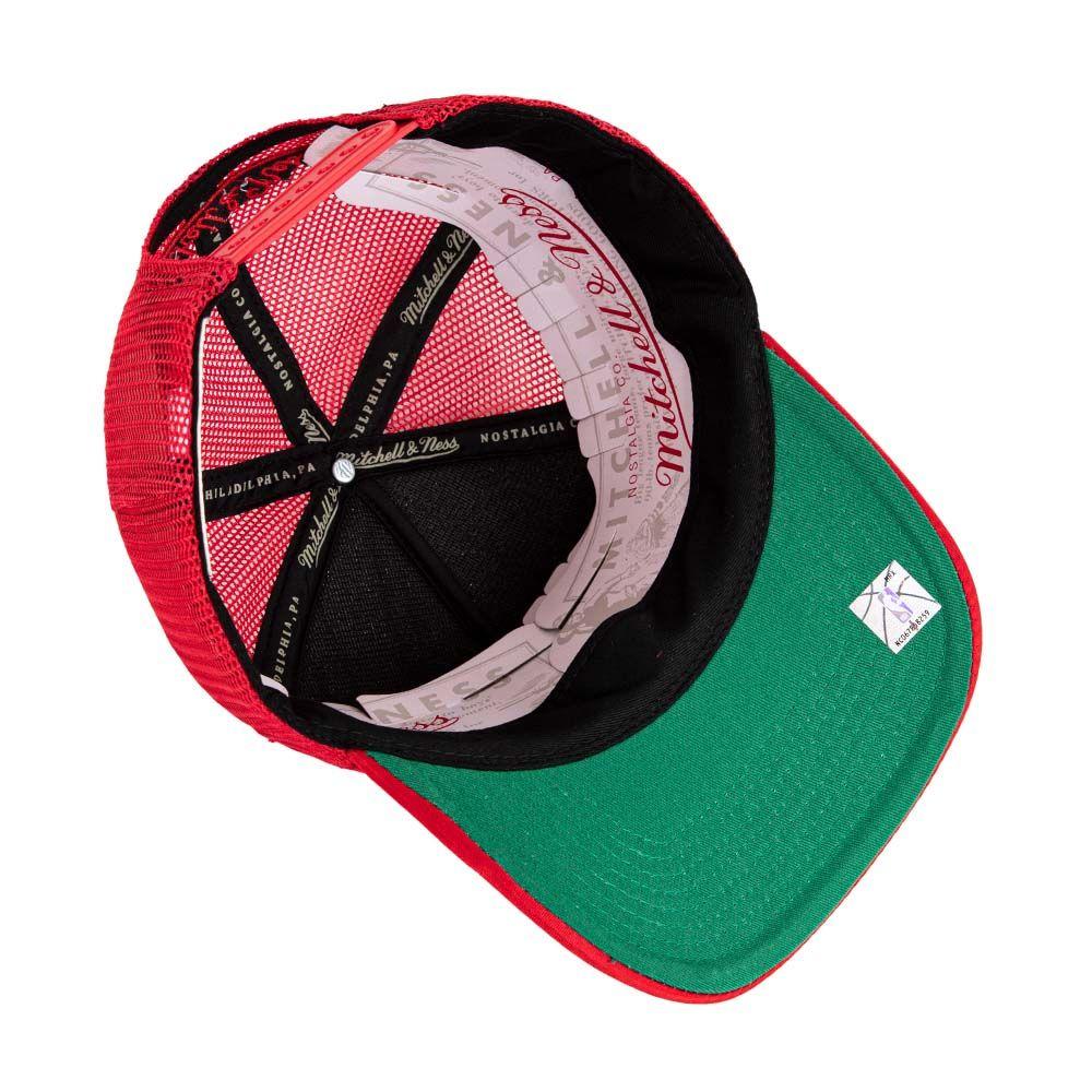 Gorro Trucker Nba Houston Rockets Rojo Mitchell And Ness-5