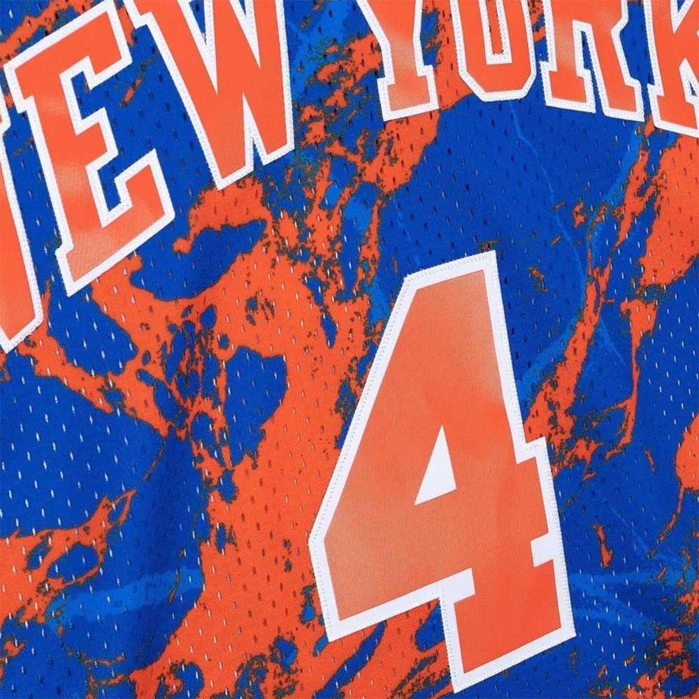 Camiseta Mitchell and Ness NBA NY Knicks Nate Robinson 4 Marble-4