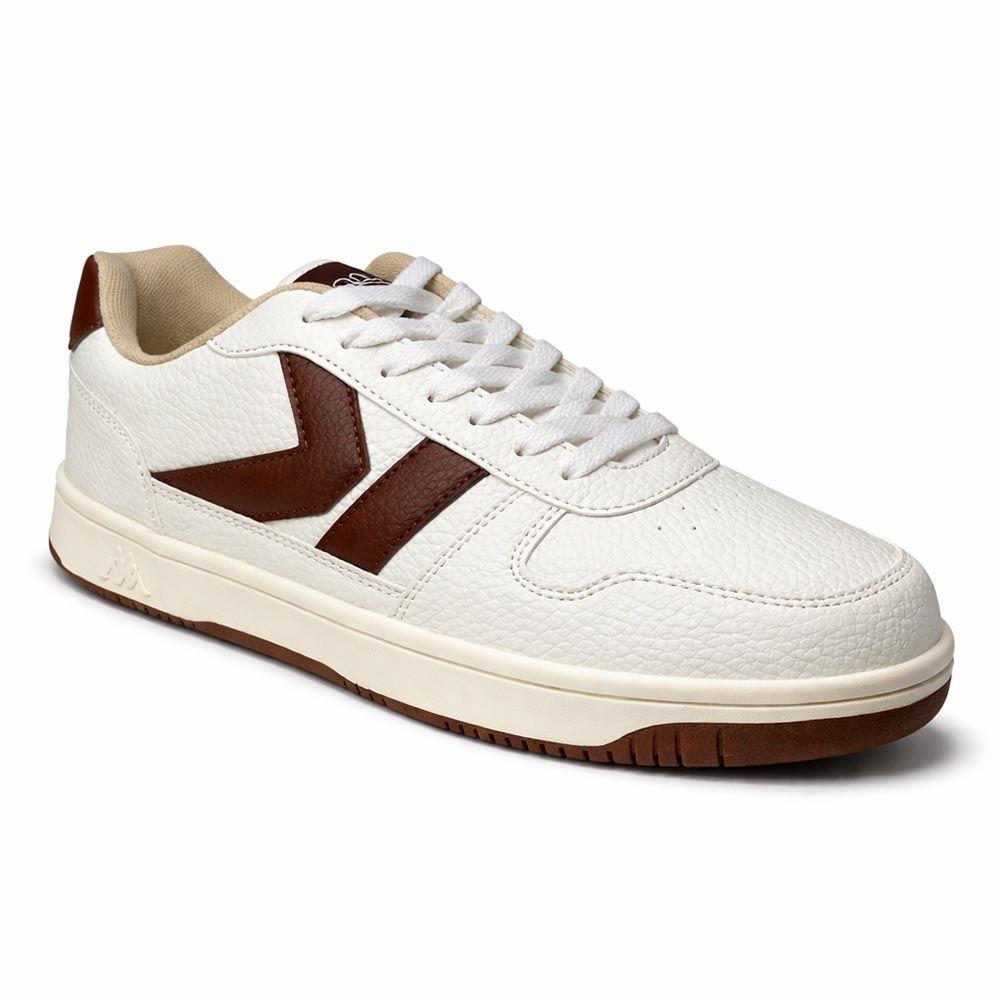 Zapatillas Urbanas Hombre Kappa Wht Tofu-Brw Coc-2