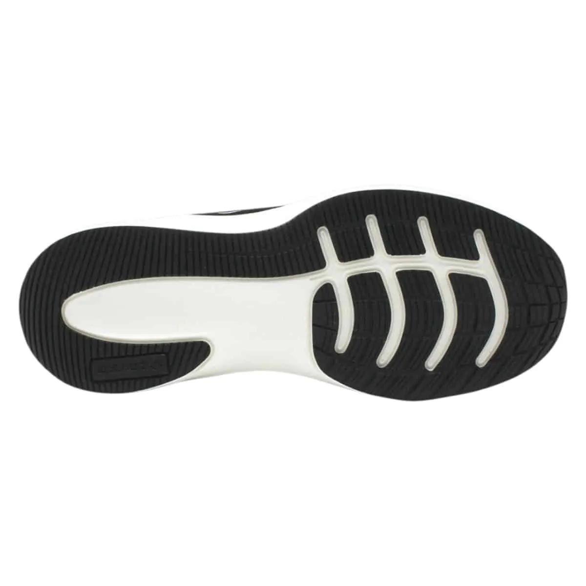 Zapatilla Running Juvenil Lotto Challenge Negro Blanco-3