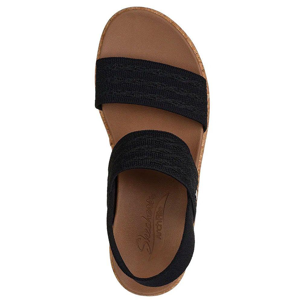 Sandalias Urbanas Mujer Skechers Arch Fit Beverlee Negro-3
