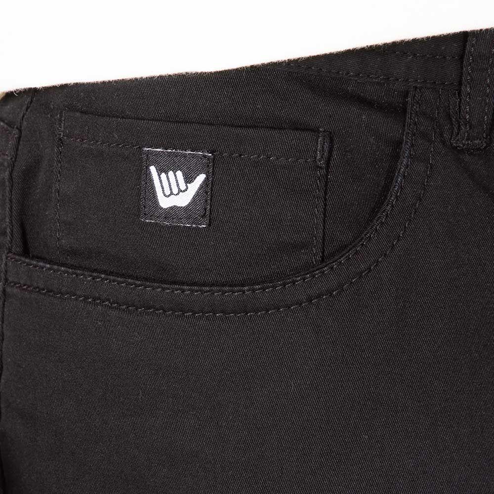Pantalon Washed Hombre Negro Hang Loose-5