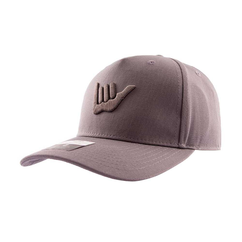 Jockey Gorro Hombre Curvo Gris Hang Loose-2