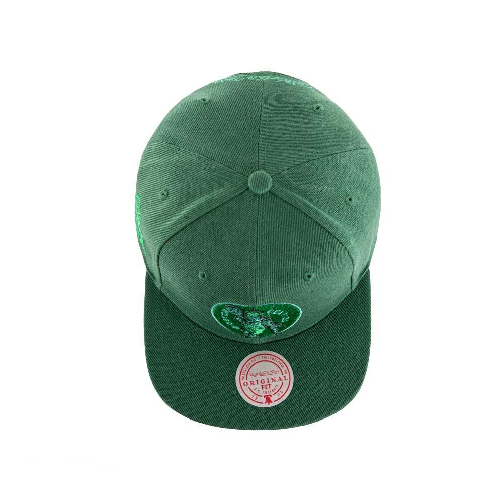 Gorro Jockey Nba Monochromatic Snapback Hwc Celtics Mitchell And Ness-4