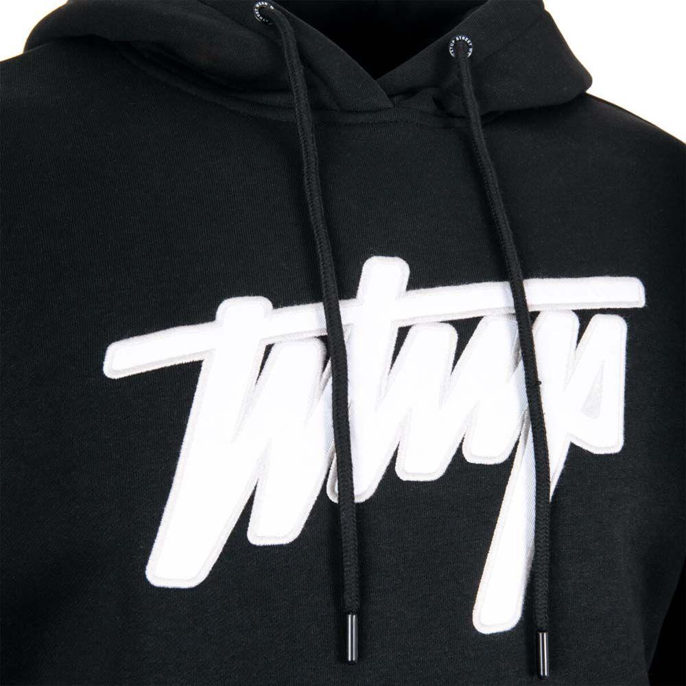 Polerón Hoodie WhatUp Black White V26-1