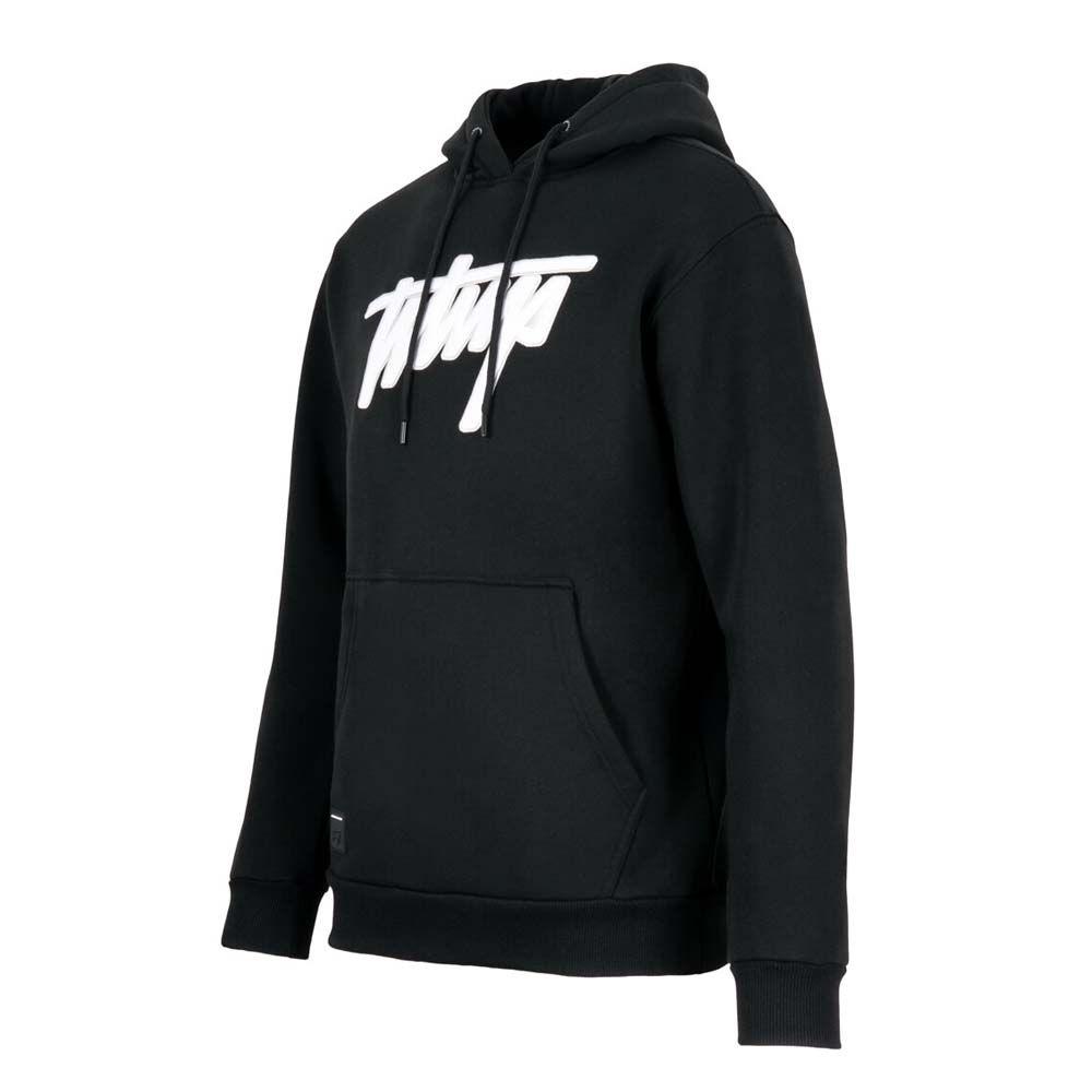 Polerón Hoodie WhatUp Black White V26-3