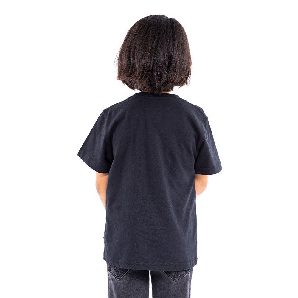 Polera Infantil Ride The Fire Negro Spitfire-15