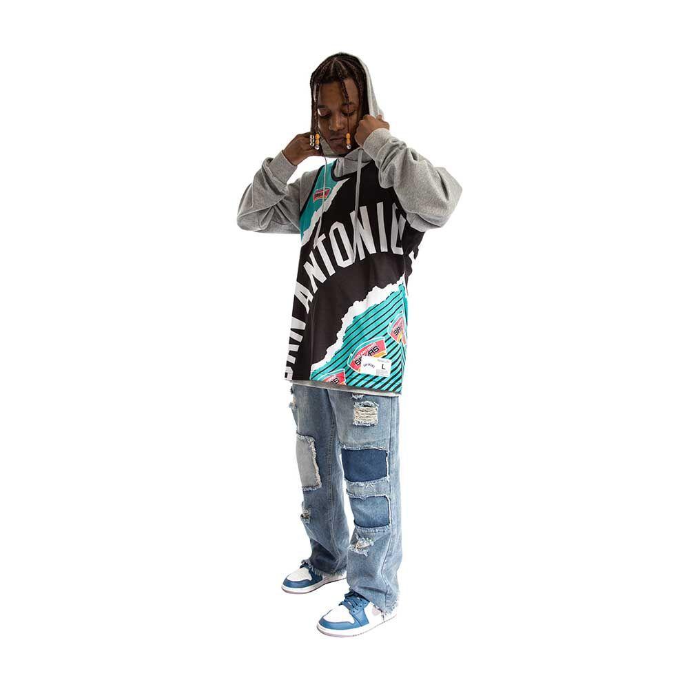 Polera San Antonio Spurs Mitchell And Ness-5