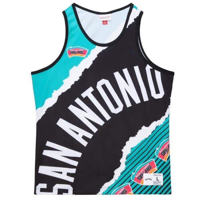 Polera San Antonio Spurs Mitchell And Ness-6