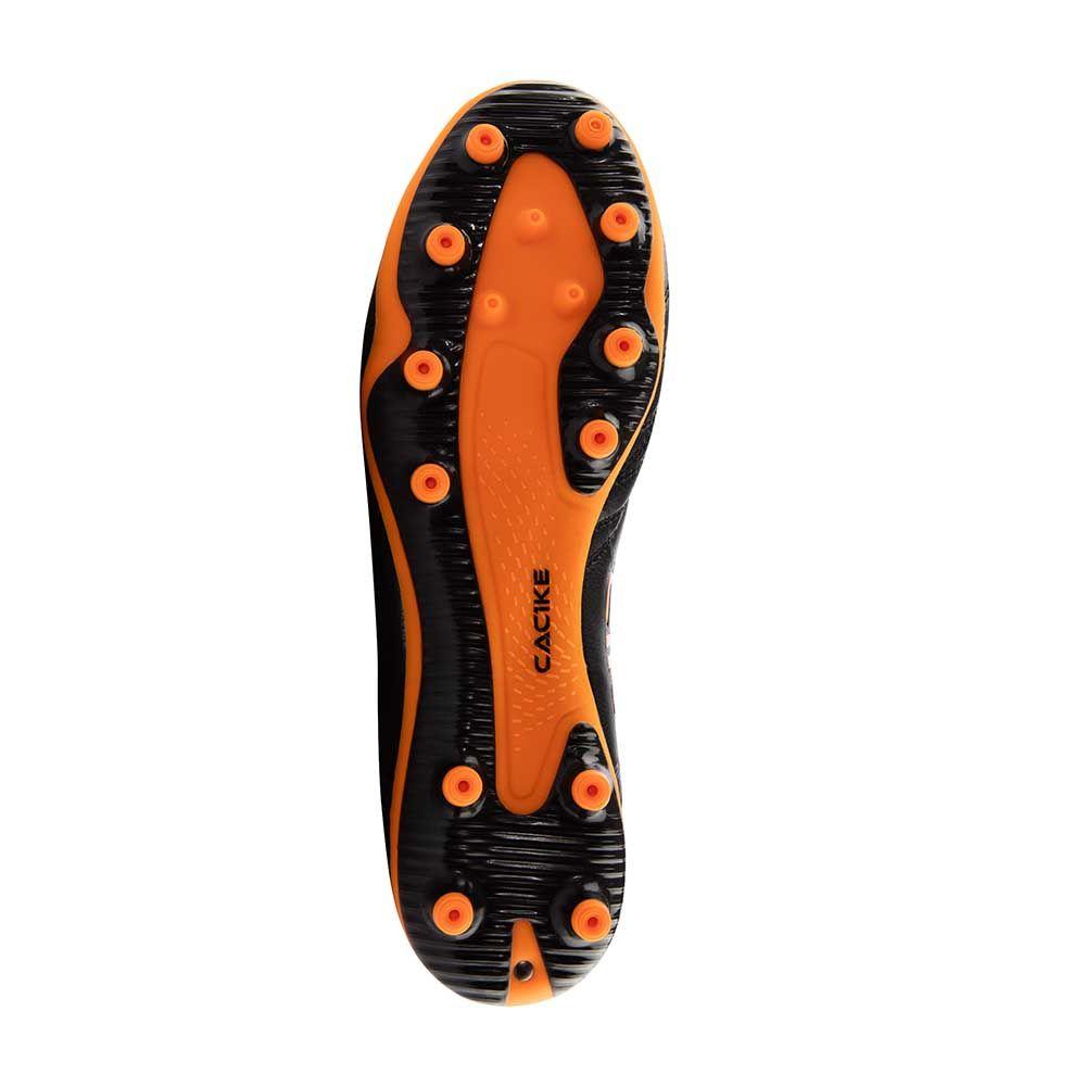 Zapatillas Hombre Futbol Negro Naranjo Finta Cac1ke-5