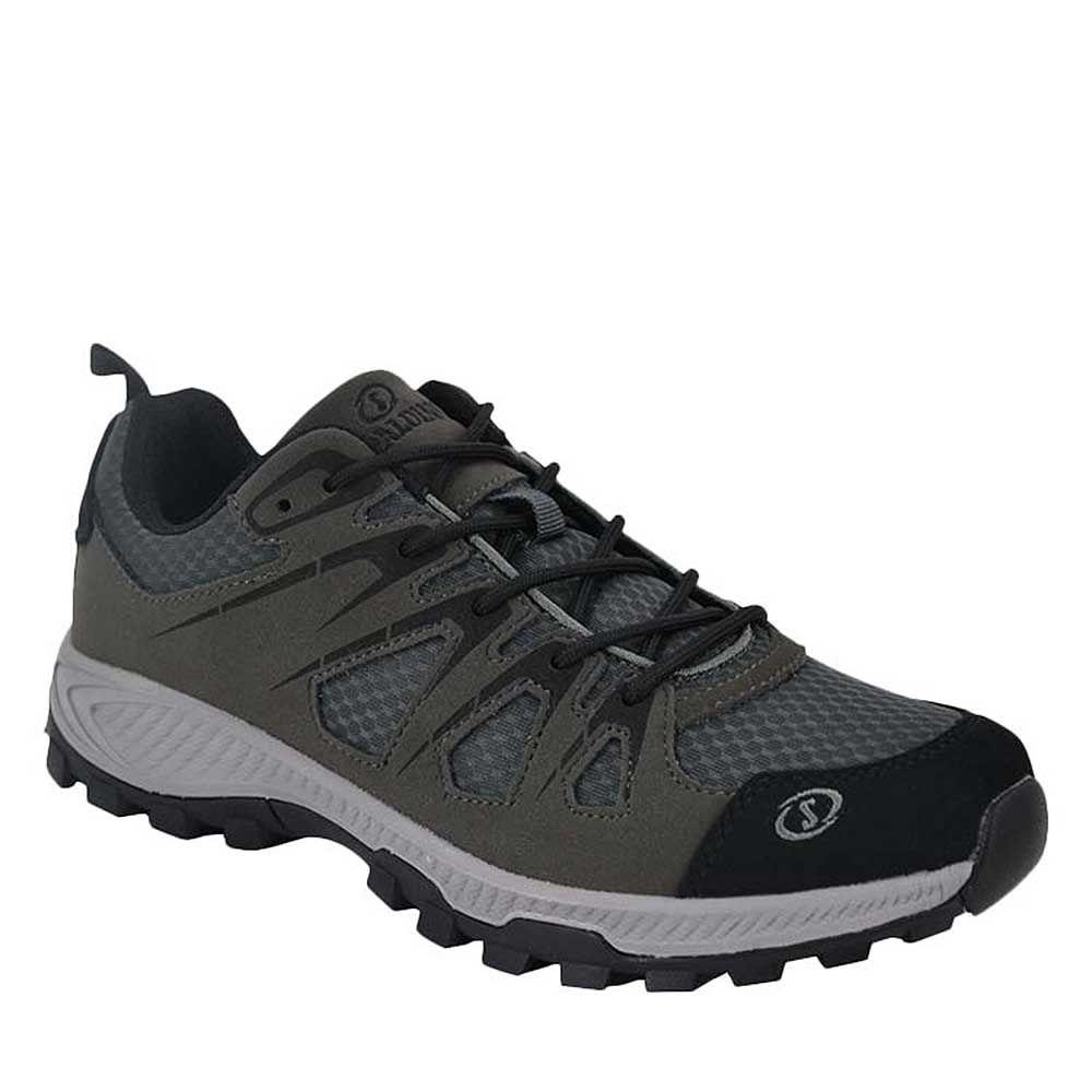 Zapatilla Outdoor Hombre Spalding Caña Baja ZMO3006 Gris Negro-2