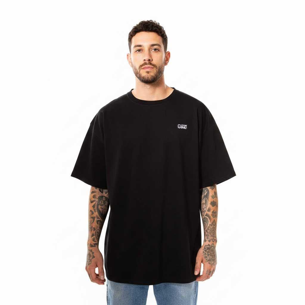 Polera Hombre Spitfire Oversized 1987 Manga Corta Urbana-0