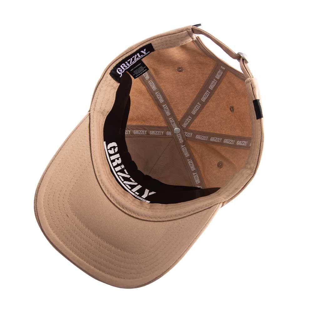 Gorro Dad Hat Curve Static Sand Grizzly-4