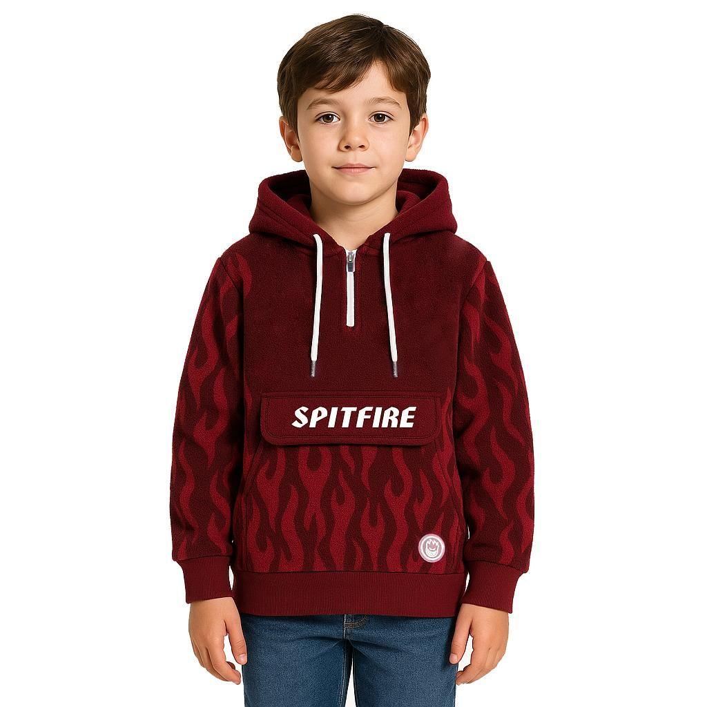 Polerón Micropolar Hoodie Niños Spitfire-0