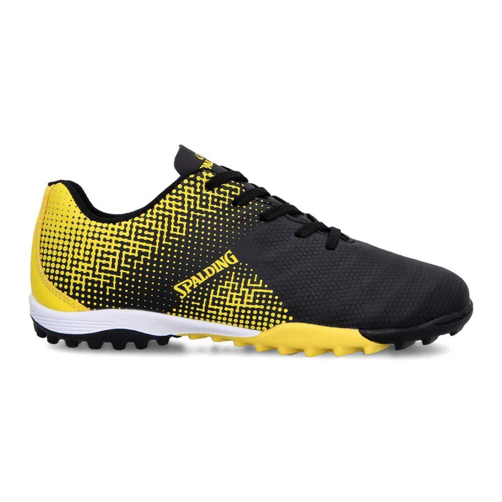 Zapatilla Baby Futbol Tf Infantil Speed Amarillo Neon Negro-0
