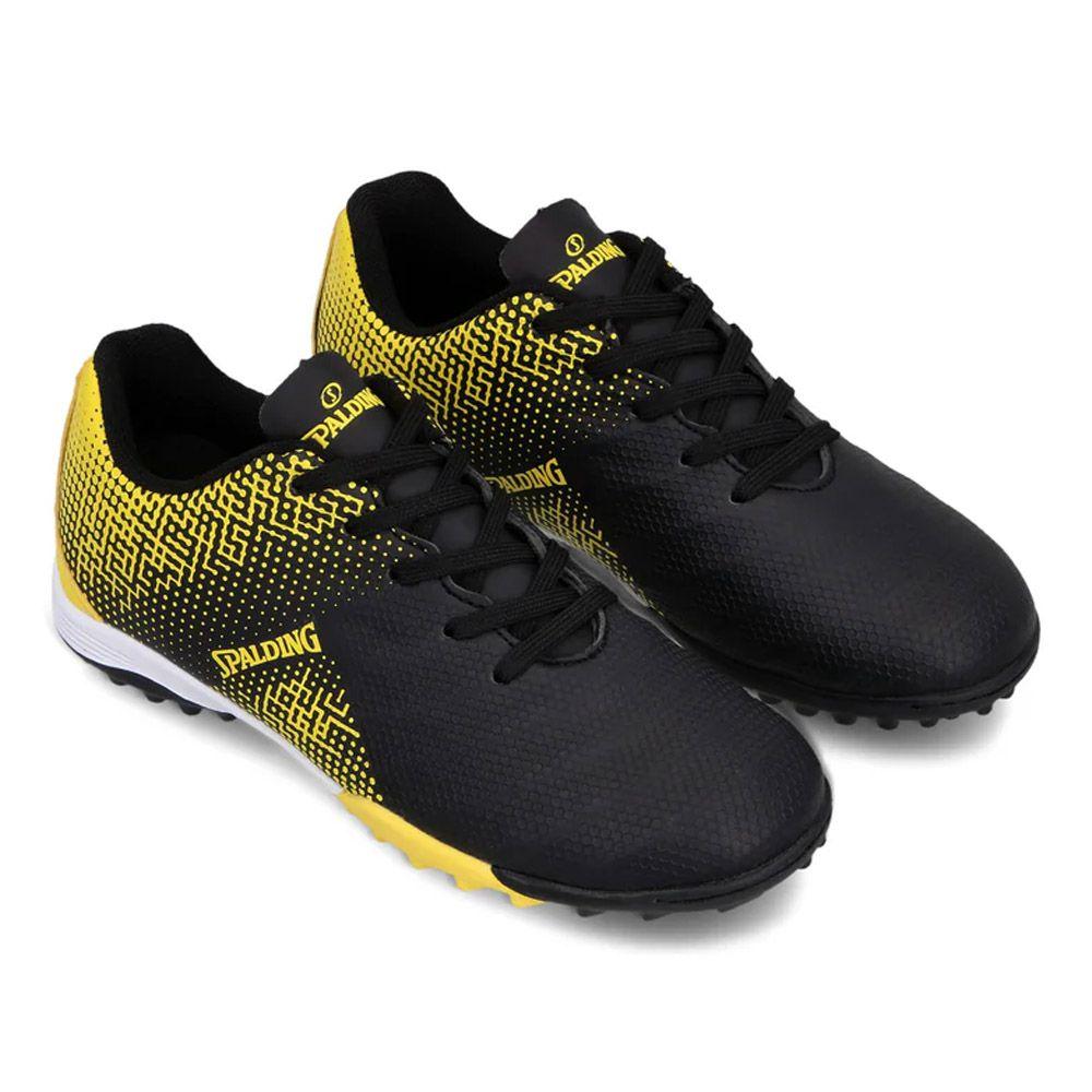 Zapatilla Baby Futbol Tf Infantil Speed Amarillo Neon Negro-4