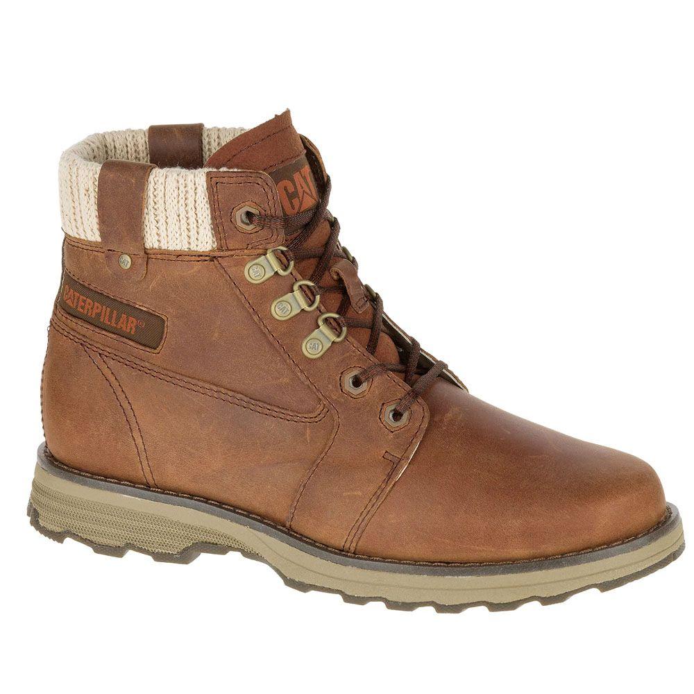 Zapatilla Botín Waterproof Mujer Charli Café Cat-2