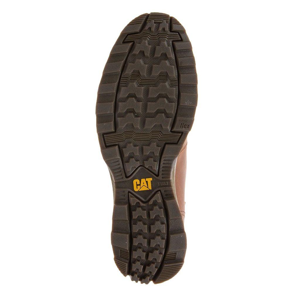 Zapatilla Botín Waterproof Mujer Charli Café Cat-4