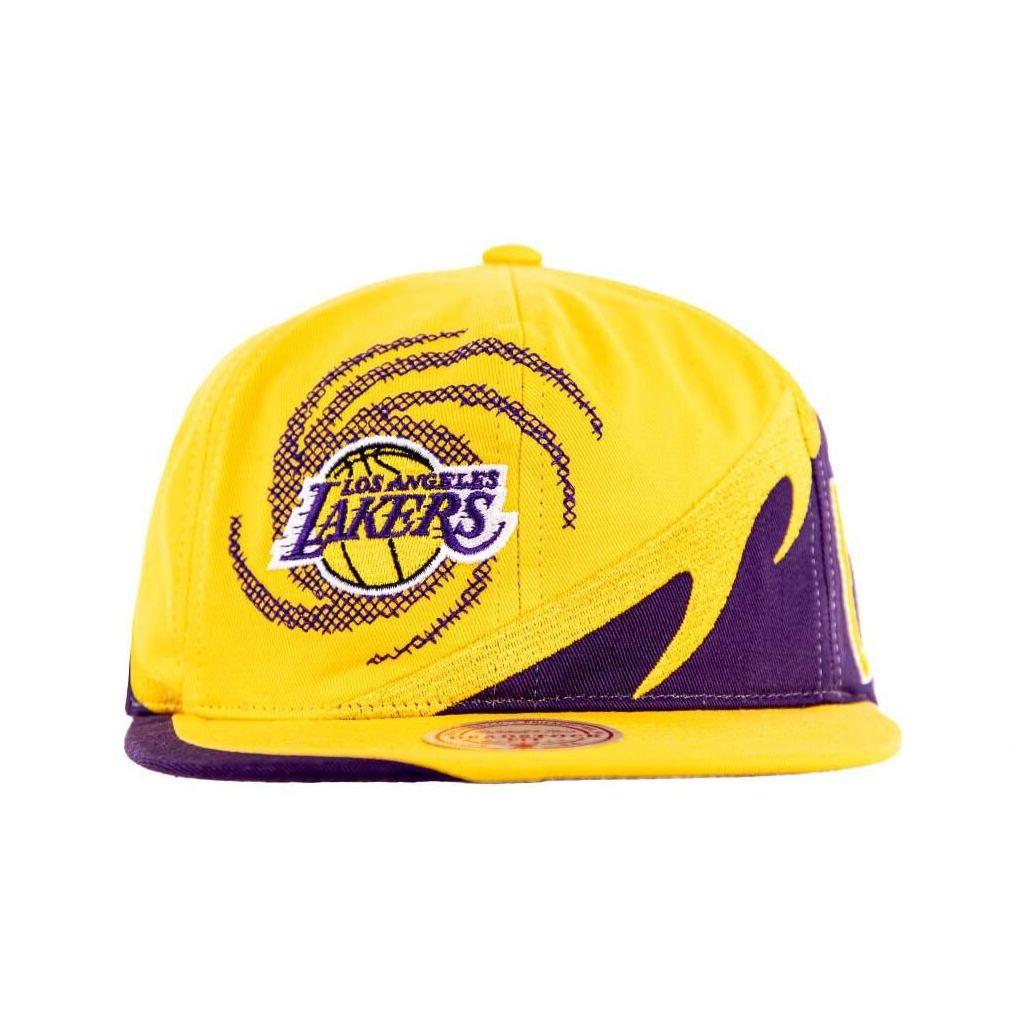 Gorro Snapback Nba Spiral Deadstock Lakers Mitchell And Ness-0