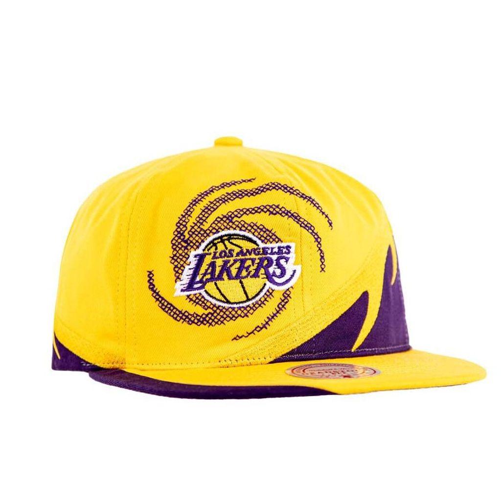 Gorro Snapback Nba Spiral Deadstock Lakers Mitchell And Ness-1