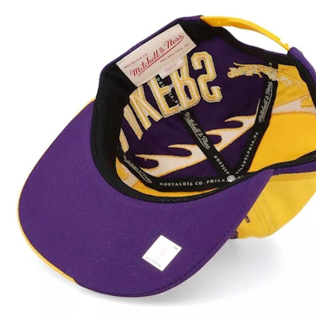 Gorro Snapback Nba Spiral Deadstock Lakers Mitchell And Ness-3