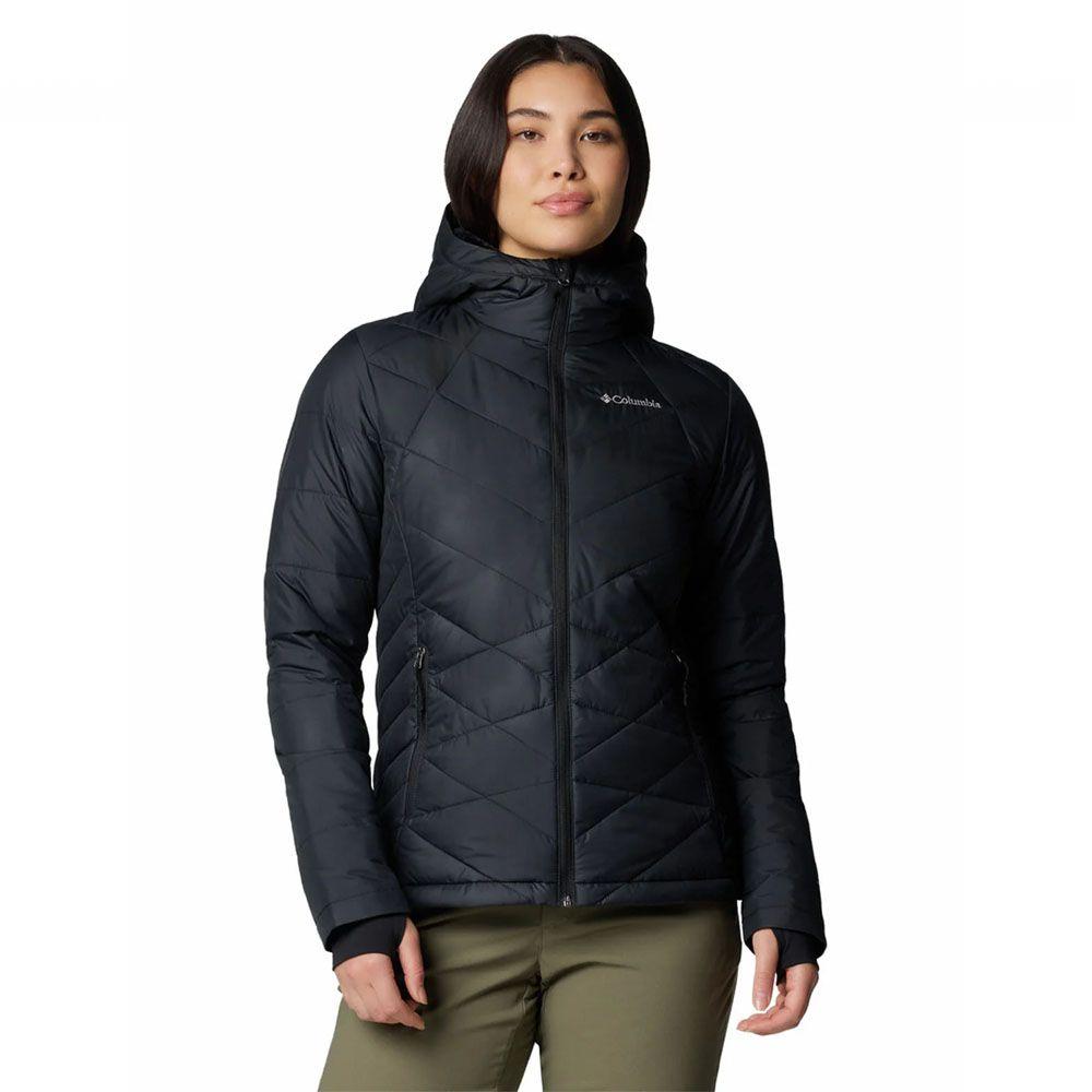 Parka Mujer Columbia Heavenly Hooded Jacket Negro-0