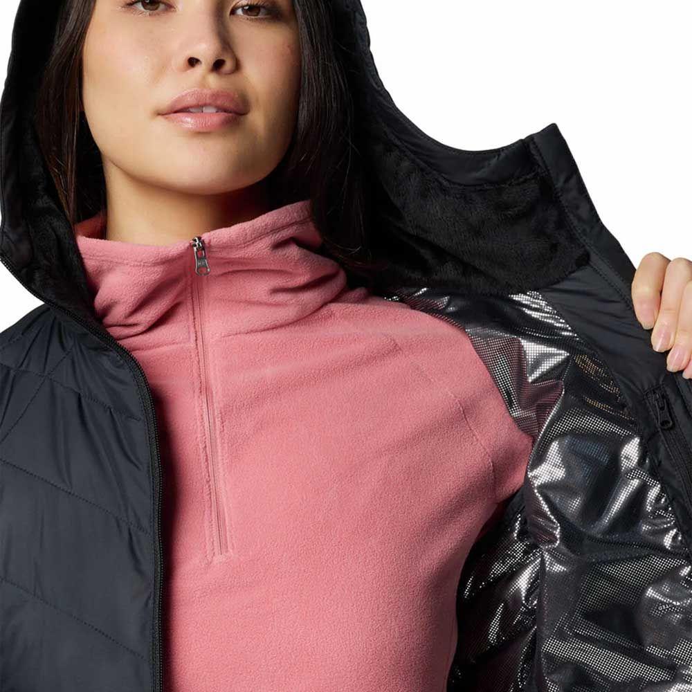 Parka Mujer Columbia Heavenly Hooded Jacket Negro-3