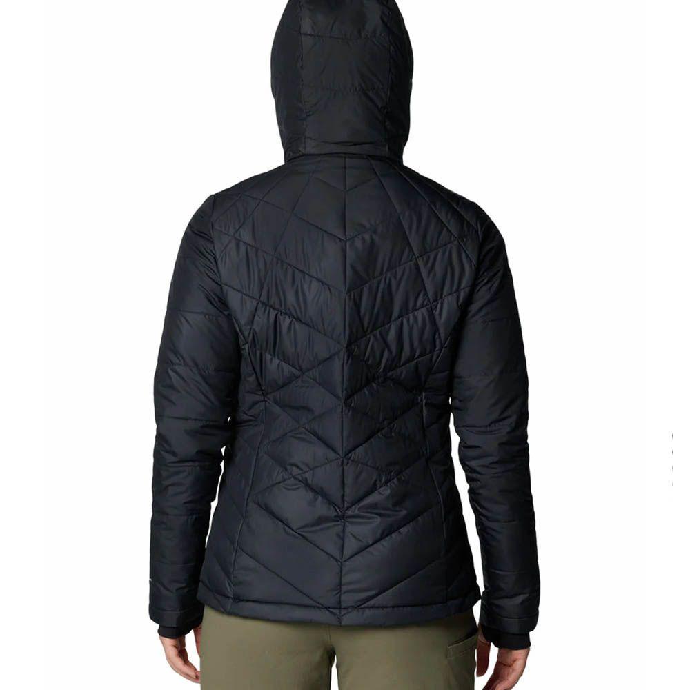 Parka Mujer Columbia Heavenly Hooded Jacket Negro-6